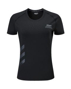 Women's long sleeves Milk silk nylon spandex - Black JG3608