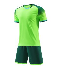 Needle Hole Football Training Suit - JG6328 Fluorescent Green