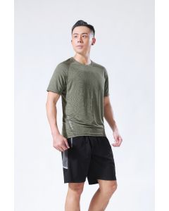 Quick-Drying Top & Five-cent Short - Pitch Green JG0201