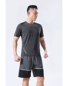 Quick-Drying Top & Five-cent Short - Dark Grey JG0201