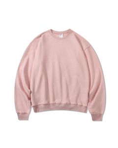 Round neck sweater - Skin Powder Y2101