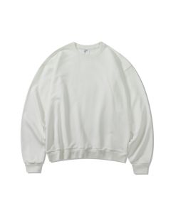 Round neck sweater - White Y2101