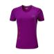 Women's long sleeves Milk silk nylon spandex - Purple JG3608
