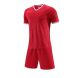 Needle Hole Polyester Football Training Suit - JG6329 Red