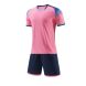 Needle Hole Polyester Football Training Suit - JG6328 Pink