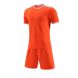Milk Silk Fabric Football Training Suit - JG6327 Orange