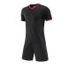 Milk silk fabric Football Training Suit - Black JG6322