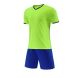 Milk silk fabric Football Training Suit - Fluorescent Green 6322